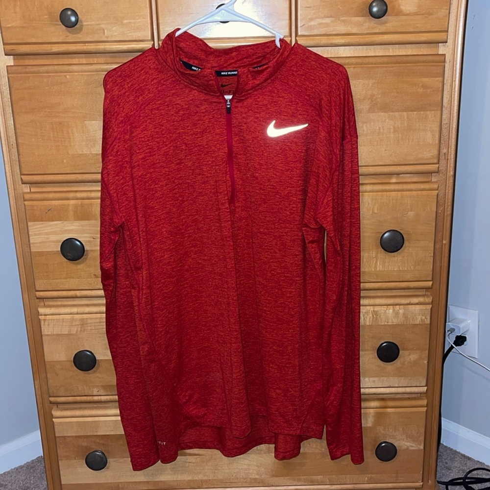 Nike Running 1/4 Zip Dri-Fit Long Sleeve